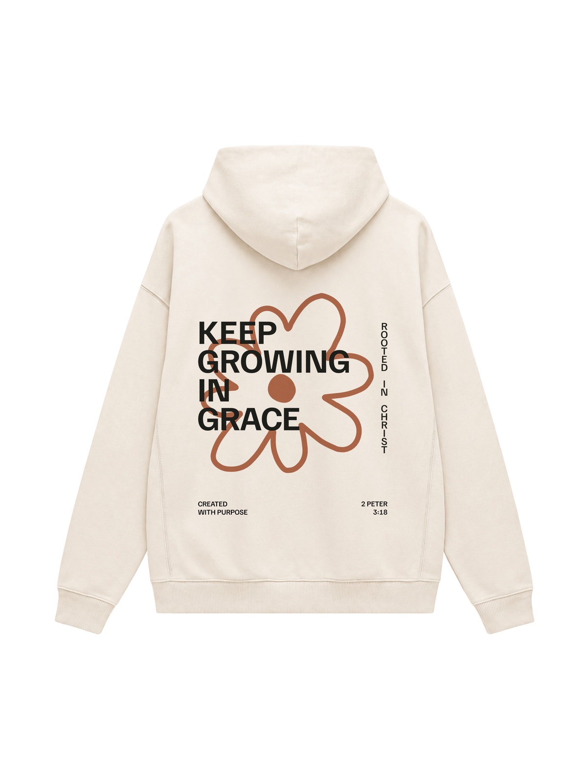 OVERSIZED HOODIE KEEP GROWING IN GRACE - slammer-natural-raw-back.png - 1