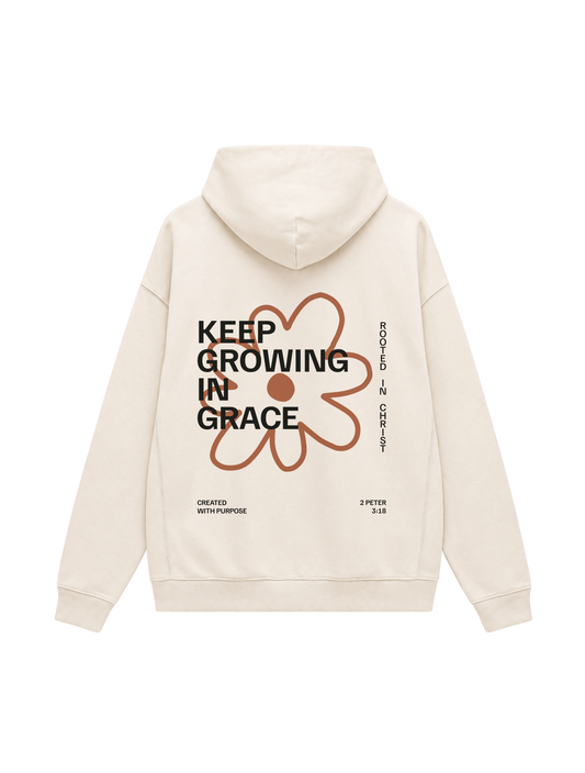 OVERSIZED HOODIE KEEP GROWING IN GRACE - slammer-natural-raw-back.png - 1