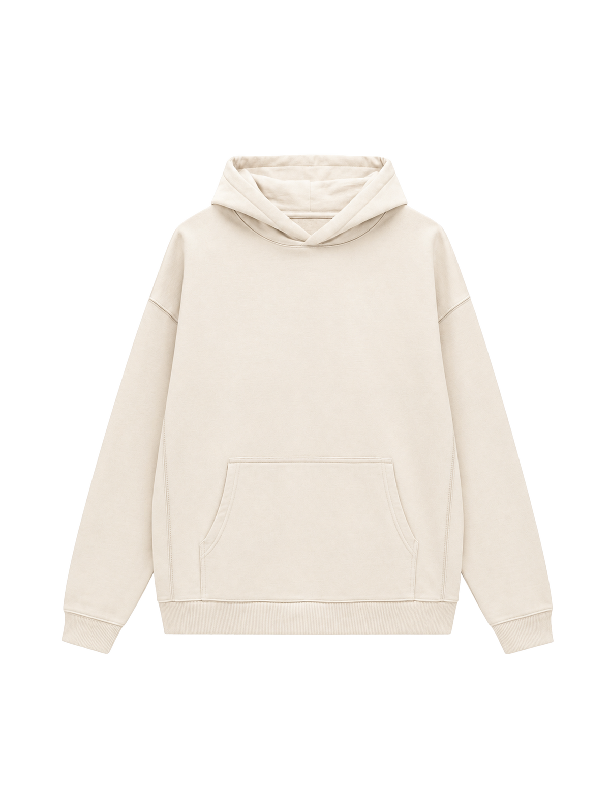 OVERSIZED HOODIE WE ARE GODS MASTERPIECE - slammer-natural-raw-front.png - 4