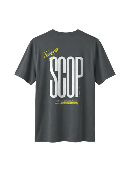 RELAXED FIT T-SHIRT TRAIESTE CU SCOP - sparker-anthracite-back.png - 7