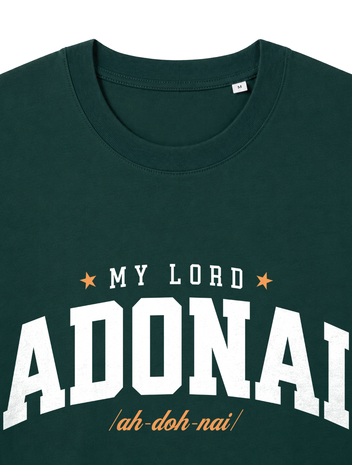 RELAXED FIT T-SHIRT ADONAI - sparker-glazed-green-front-close-1.png - 2