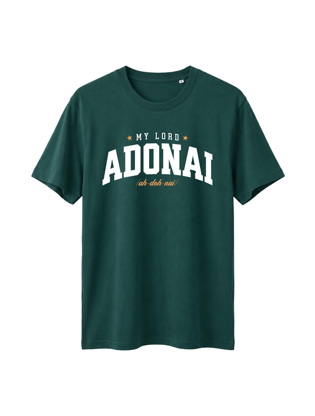RELAXED FIT T-SHIRT ADONAI - sparker-glazed-green-front.png - 1