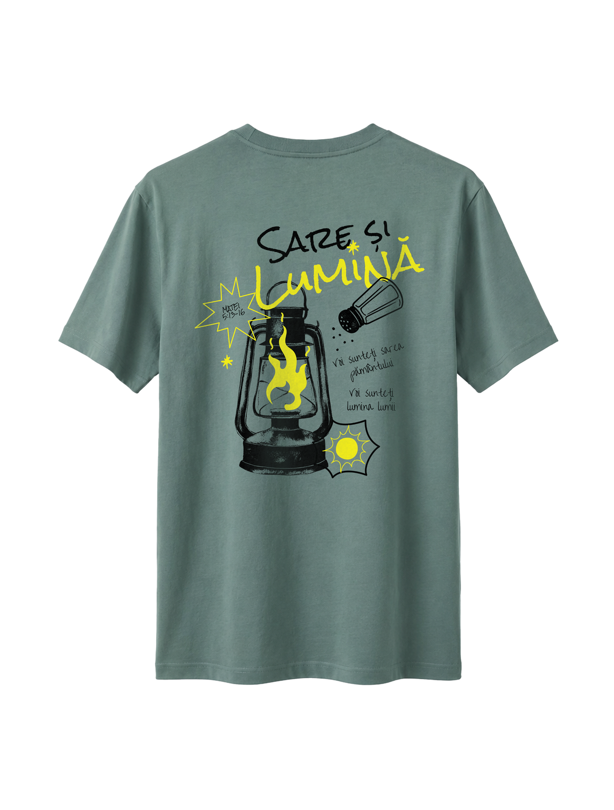RELAXED FIT T-SHIRT SARE SI LUMINA - sparker-green-bay-back.png - 1