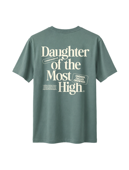 RELAXED FIT T-SHIRT DAUGHTER OF THE MOST HIGH - sparker-green-bay-back.png - 1