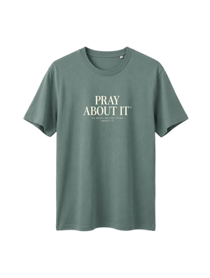 RELAXED FIT T-SHIRT PRAY ABOUT IT - sparker-green-bay-front.png - 1
