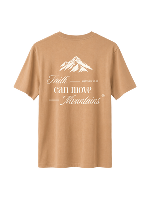 RELAXED FIT T-SHIRT FAITH CAN MOVE MOUNTAINS - sparker-latte-back.png - 1