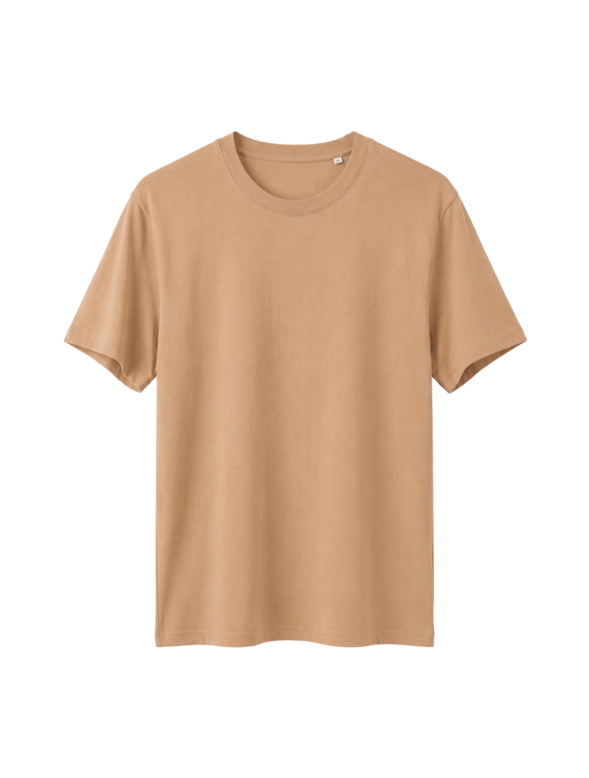 RELAXED FIT T-SHIRT FAITH CAN MOVE MOUNTAINS - sparker-latte-front.png - 3