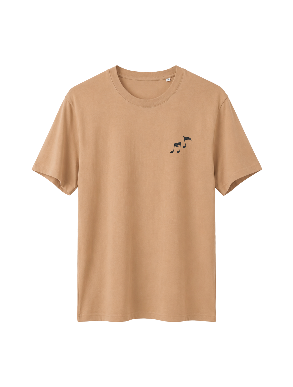 RELAXED FIT T-SHIRT PRAISE IS MY PLAYLIST - sparker-latte-front.png - 7
