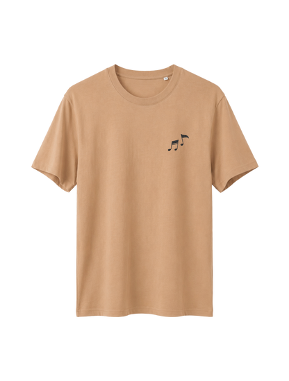 RELAXED FIT T-SHIRT PRAISE IS MY PLAYLIST - sparker-latte-front.png - 7