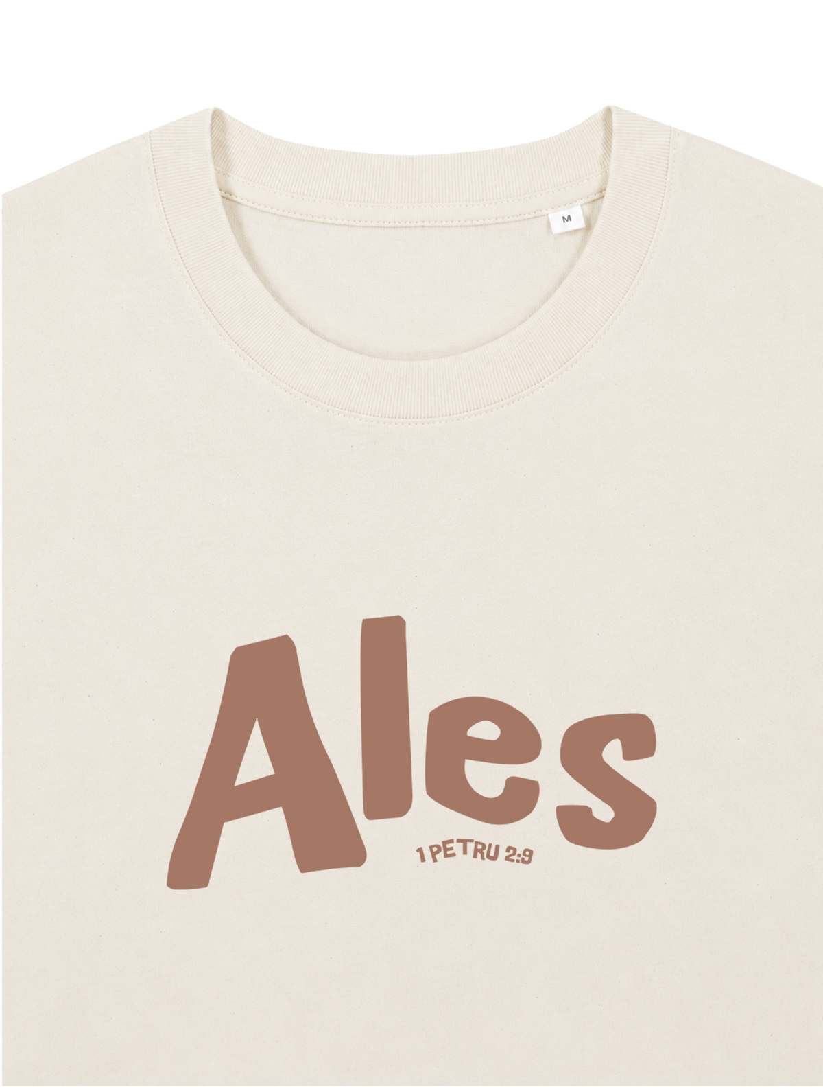 RELAXED FIT T-SHIRT ALES - sparker-natural-raw-front-close-1.png - 5