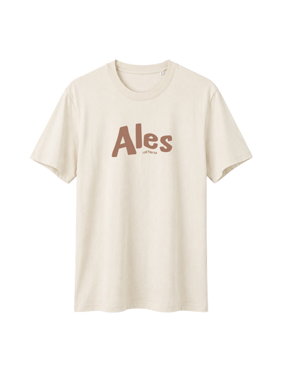 RELAXED FIT T-SHIRT ALES - sparker-natural-raw-front.png - 4