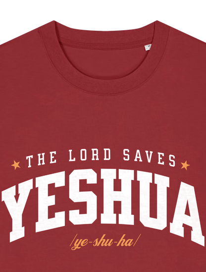 RELAXED FIT T-SHIRT YESHUA - sparker-red-earth-front-close-1.png - 6