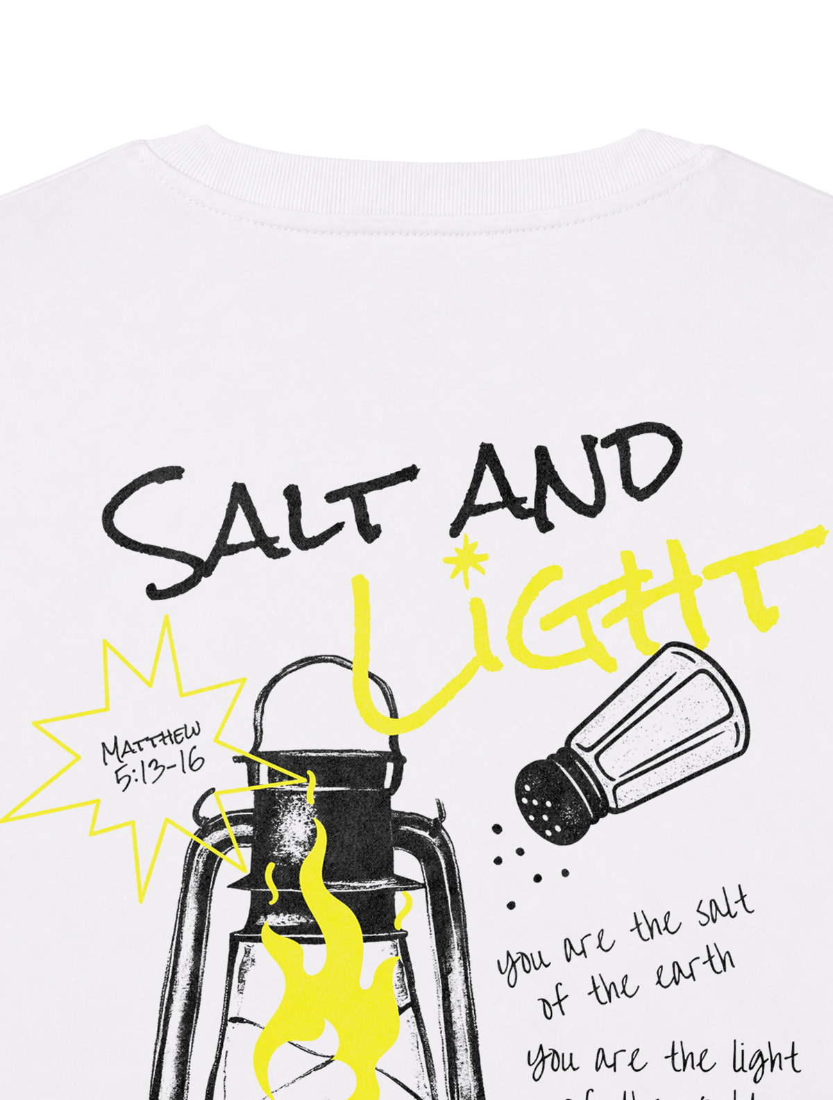 RELAXED FIT T-SHIRT SALT AND LIGHT - sparker-white-back-close-1.png - 2