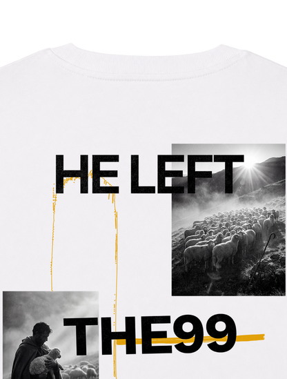 RELAXED FIT T-SHIRT HE LEFT THE 99 TO FIND ME - sparker-white-back-close-1.png - 2