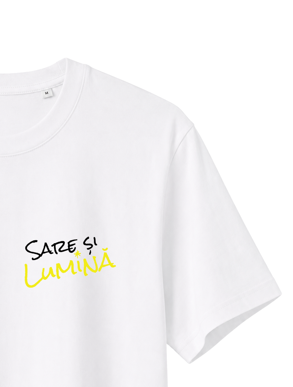 RELAXED FIT T-SHIRT SARE SI LUMINA - sparker-white-front-close-2.png - 8
