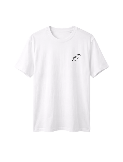RELAXED FIT T-SHIRT PRAISE IS MY PLAYLIST - sparker-white-front.png - 3