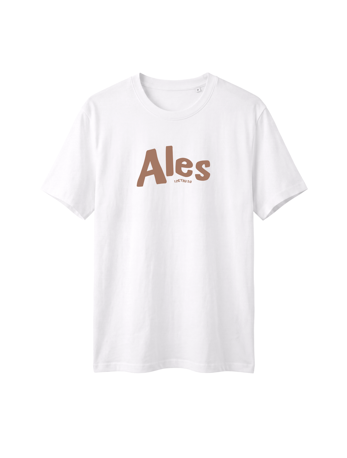 RELAXED FIT T-SHIRT ALES - sparker-white-front.png - 1
