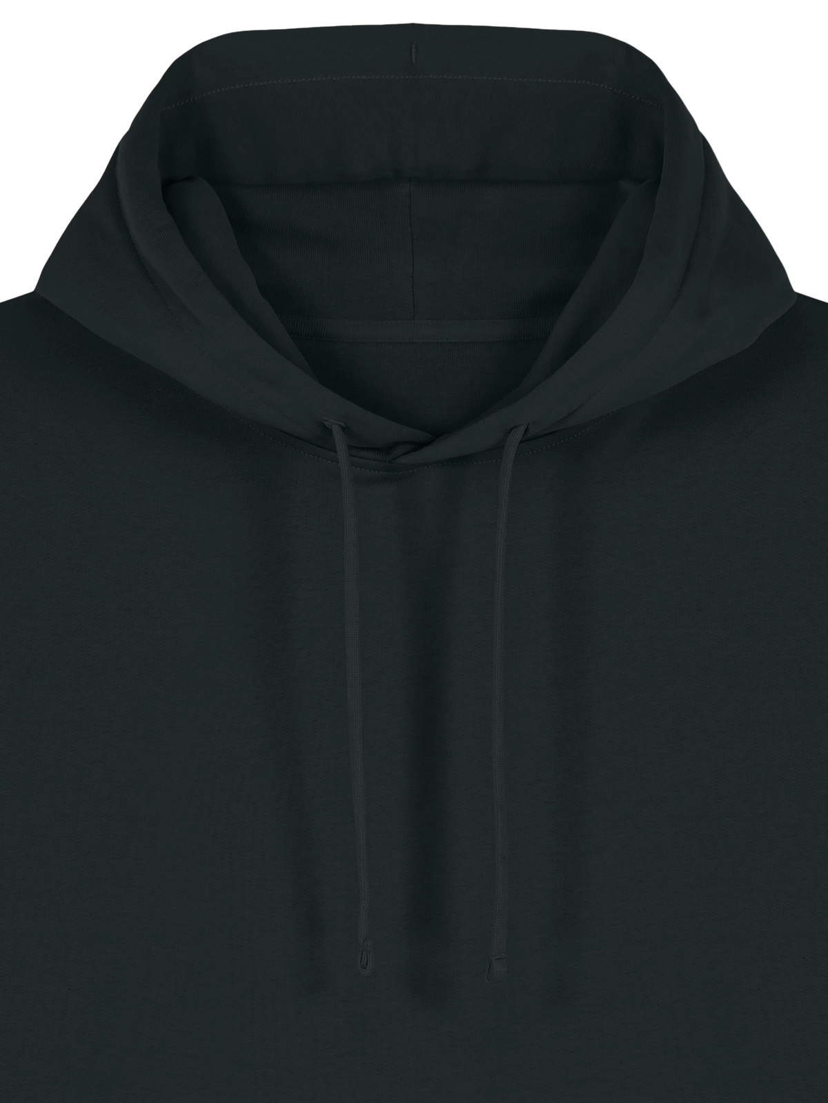 RELAXED FIT HOODIE JESUS SAVES - stella-nora-black-front-close-1.png - 7