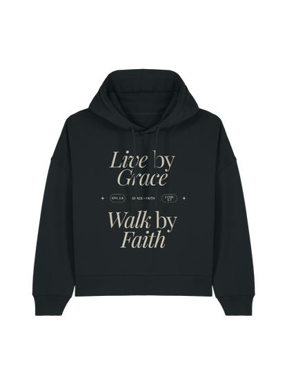 REAXED FIT HOODIE LIVE BY GRACE - stella-nora-black-front.png - 5
