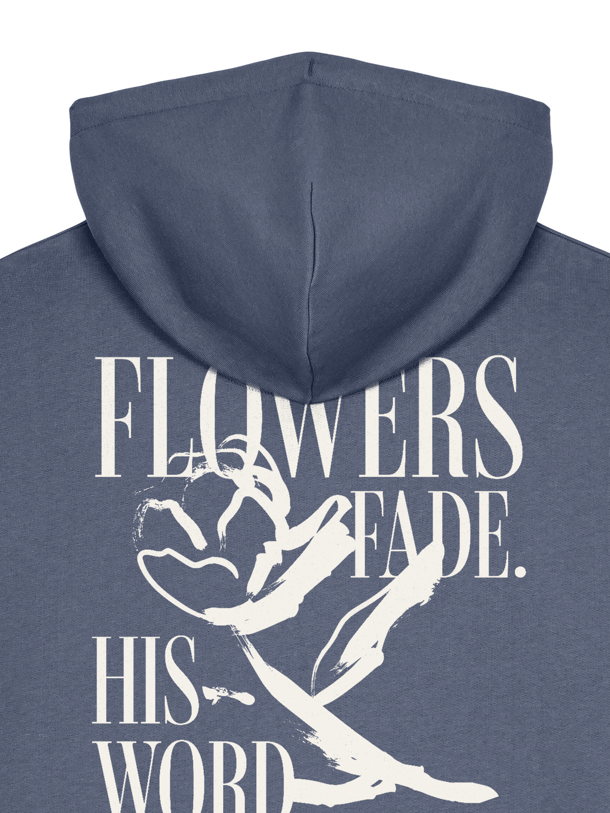RELAXED FIT HOODIE HIS WORD REMAINS WOMAN - stella-nora-blue-grey-back-close-1.png - 6