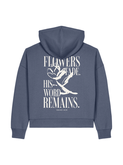 RELAXED FIT HOODIE HIS WORD REMAINS WOMAN - stella-nora-blue-grey-back.png - 5