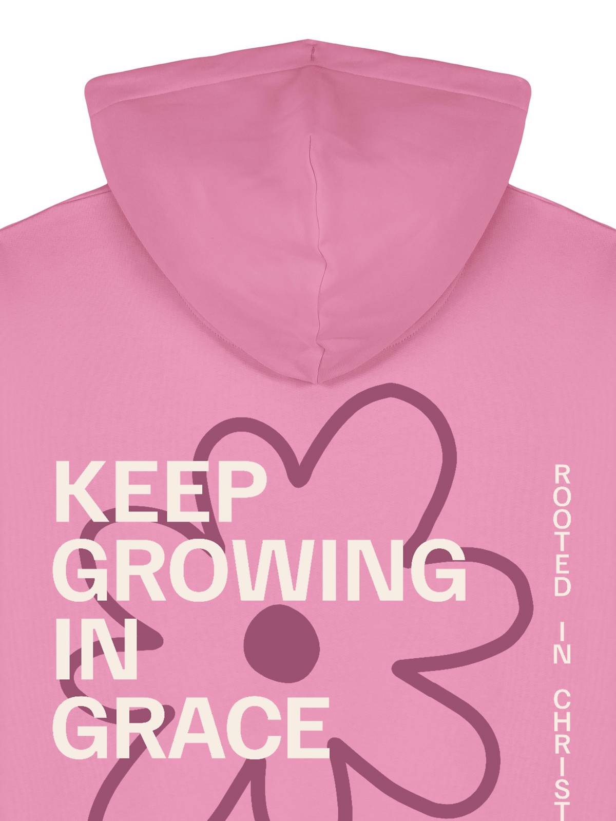RELAXED FIT HOODIE KEEP GROWING IN GRACE - stella-nora-bubble-pink-back-close-1.png - 6