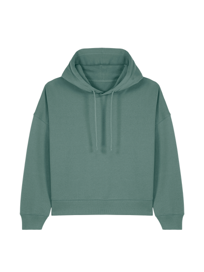 RELAXED FIT HOODIE HIS WORD REMAINS WOMAN - stella-nora-green-bay-front.png - 3
