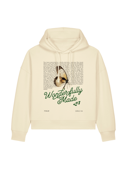 RELAXED FIT HOODIE WONDERFULLY MADE - stella-nora-honey-paper-front.png - 7