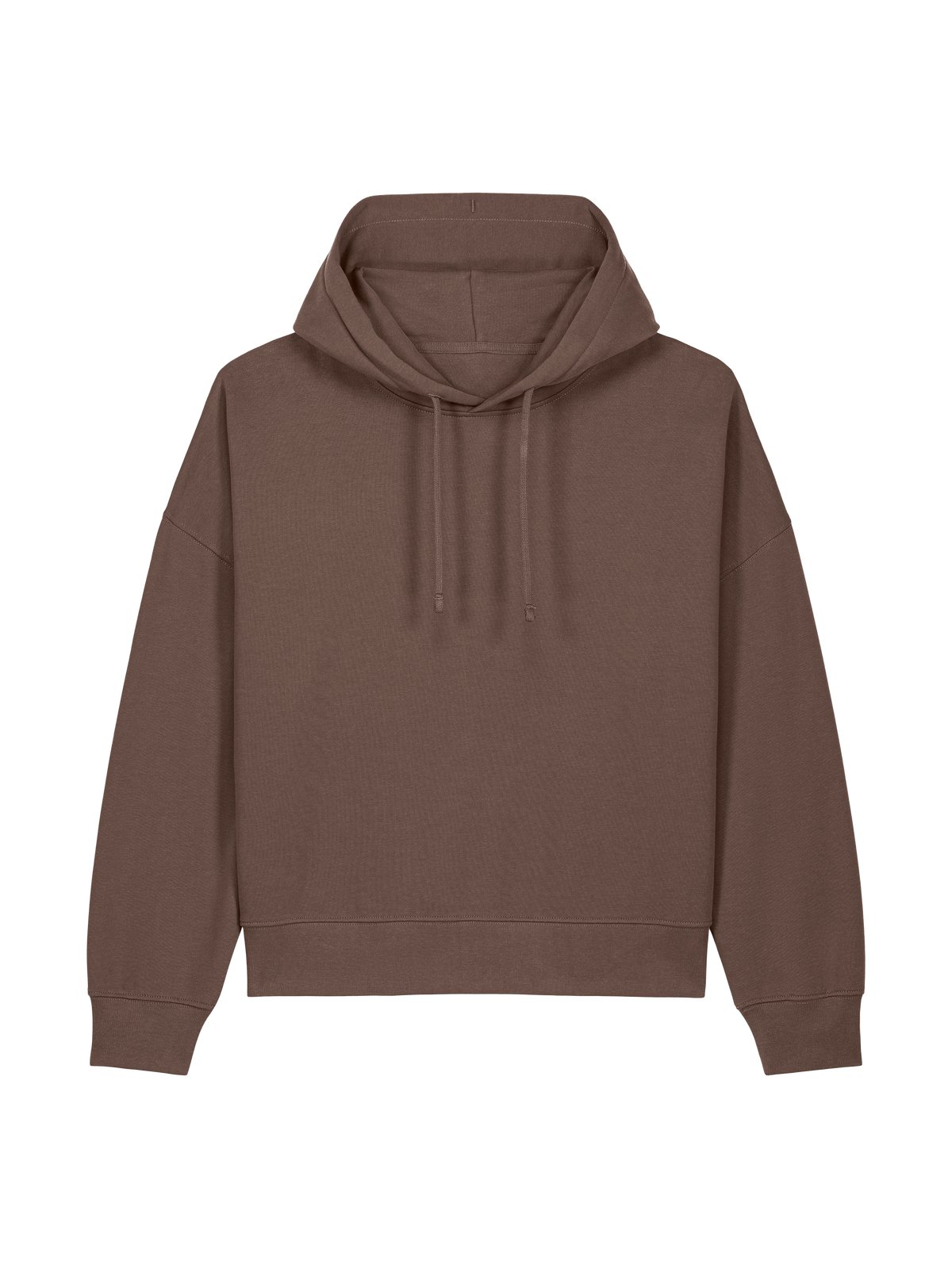 RELAXED FIT HOODIE KEEP GROWING IN GRACE - stella-nora-mocha-front.png - 4