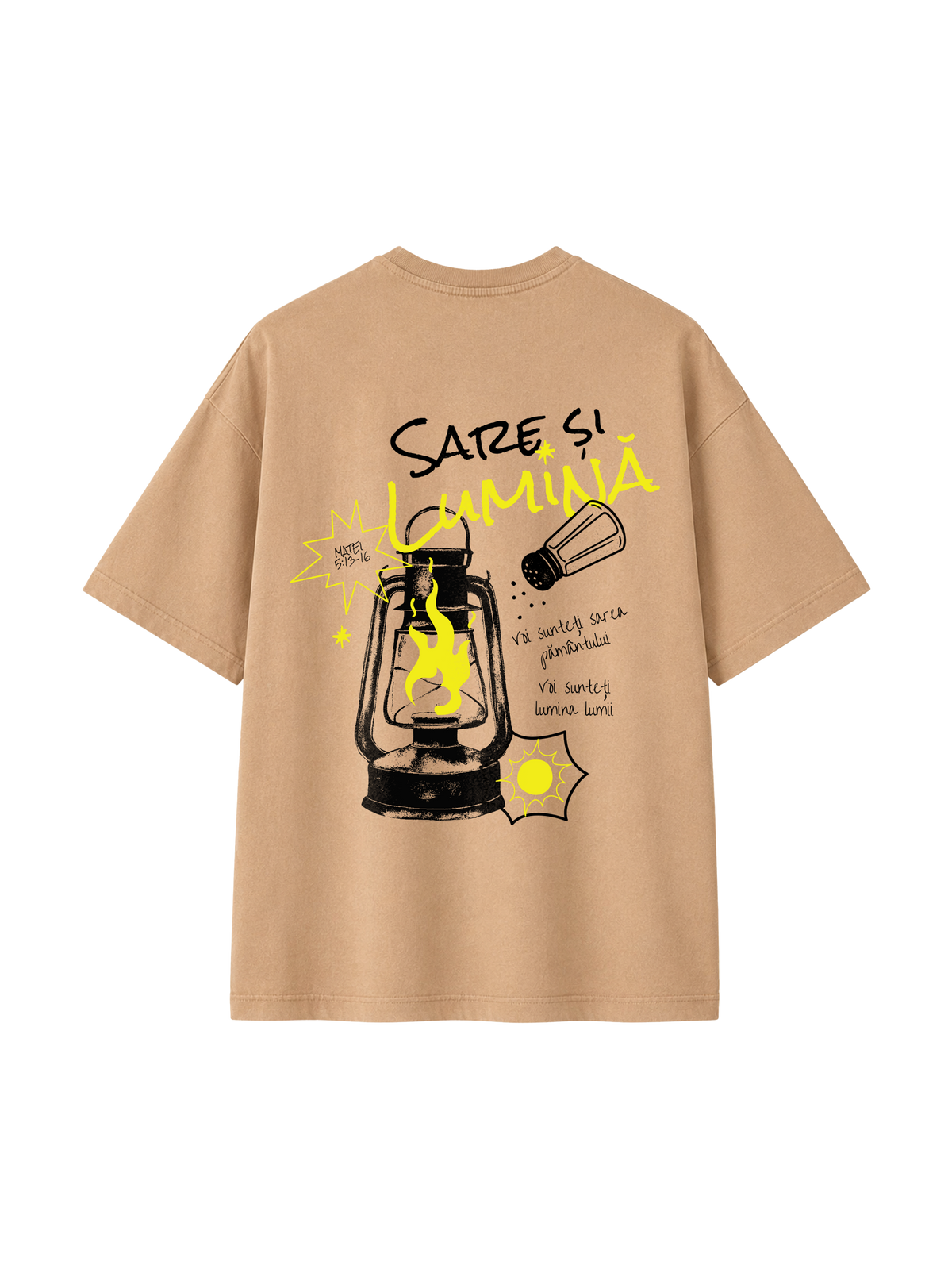 VINTAGE RELAXED FIT T-SHIRT SARE SI LUMINA - vintage-freestyler-dyed-latte-back.png - 6