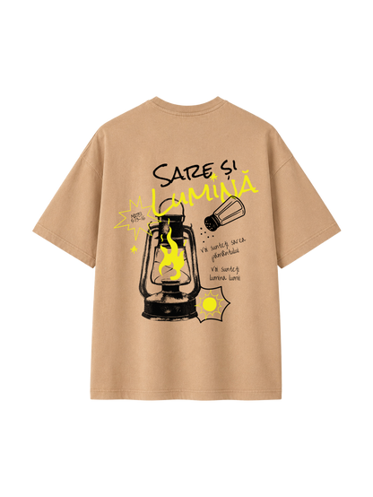 VINTAGE RELAXED FIT T-SHIRT SARE SI LUMINA - vintage-freestyler-dyed-latte-back.png - 6