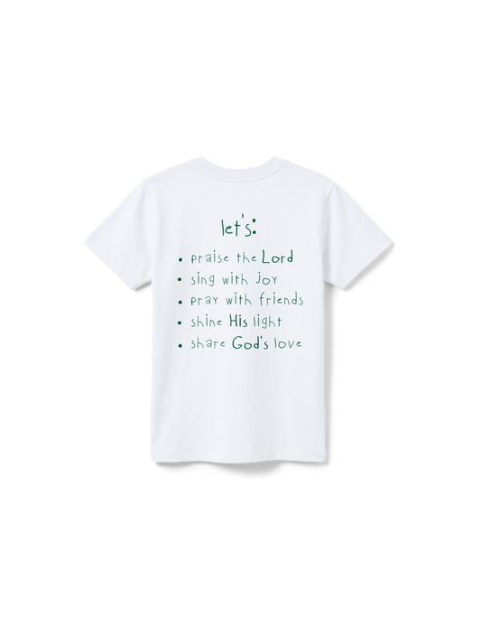 KIDS REGULAR FIT T-SHIRT LETS - white-back.png - 1