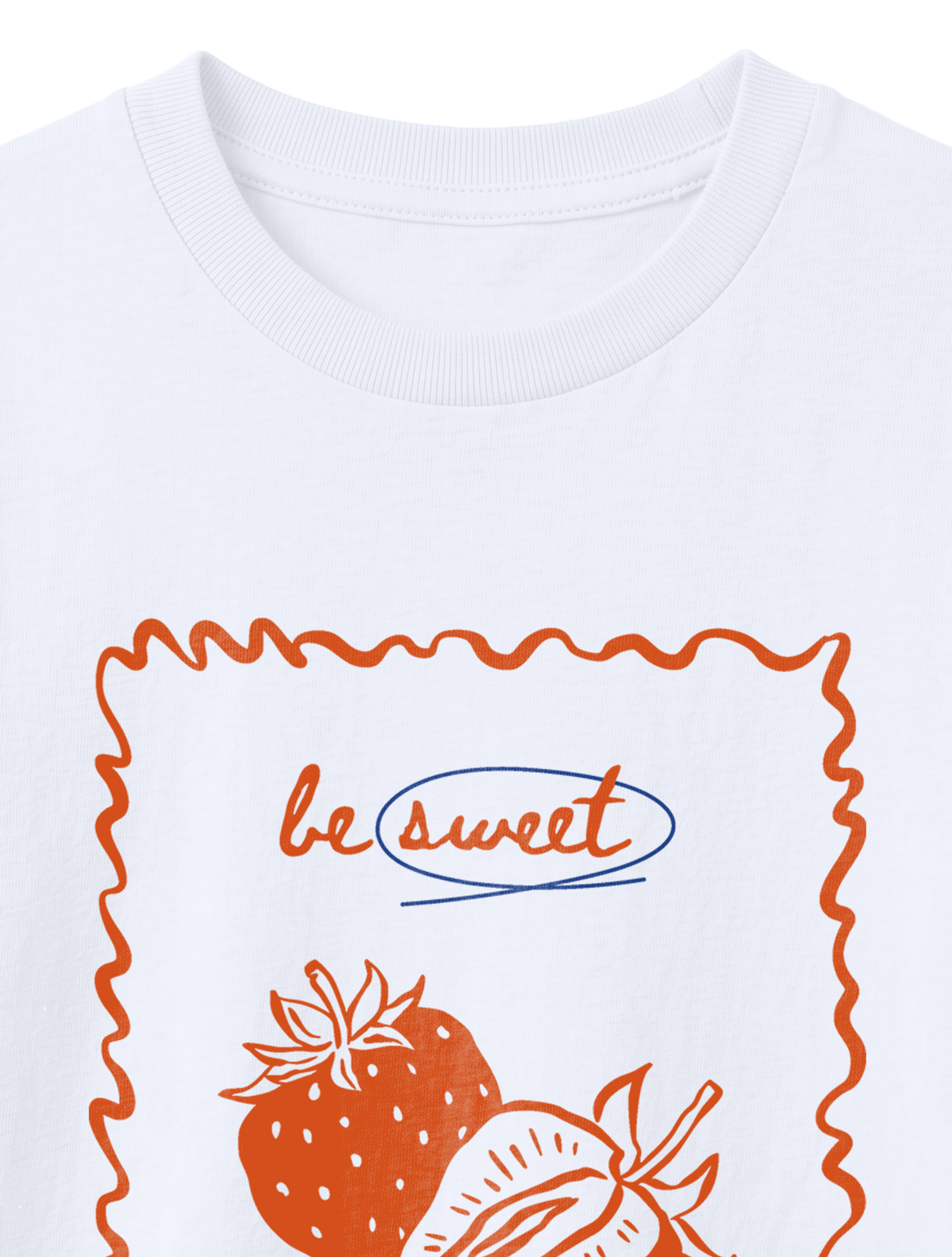 KIDS REGULAR FIT T-SHIRT BE SWEET - white-front-close-1.png - 4