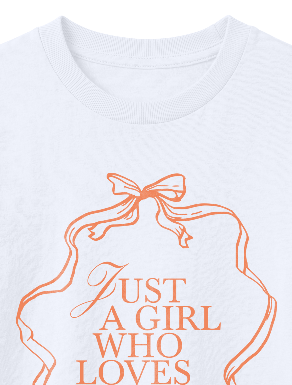 KIDS REGULAR FIT T-SHIRT JUST A GIRL WHO LOVES JESUS - white-front-close-1.png - 8