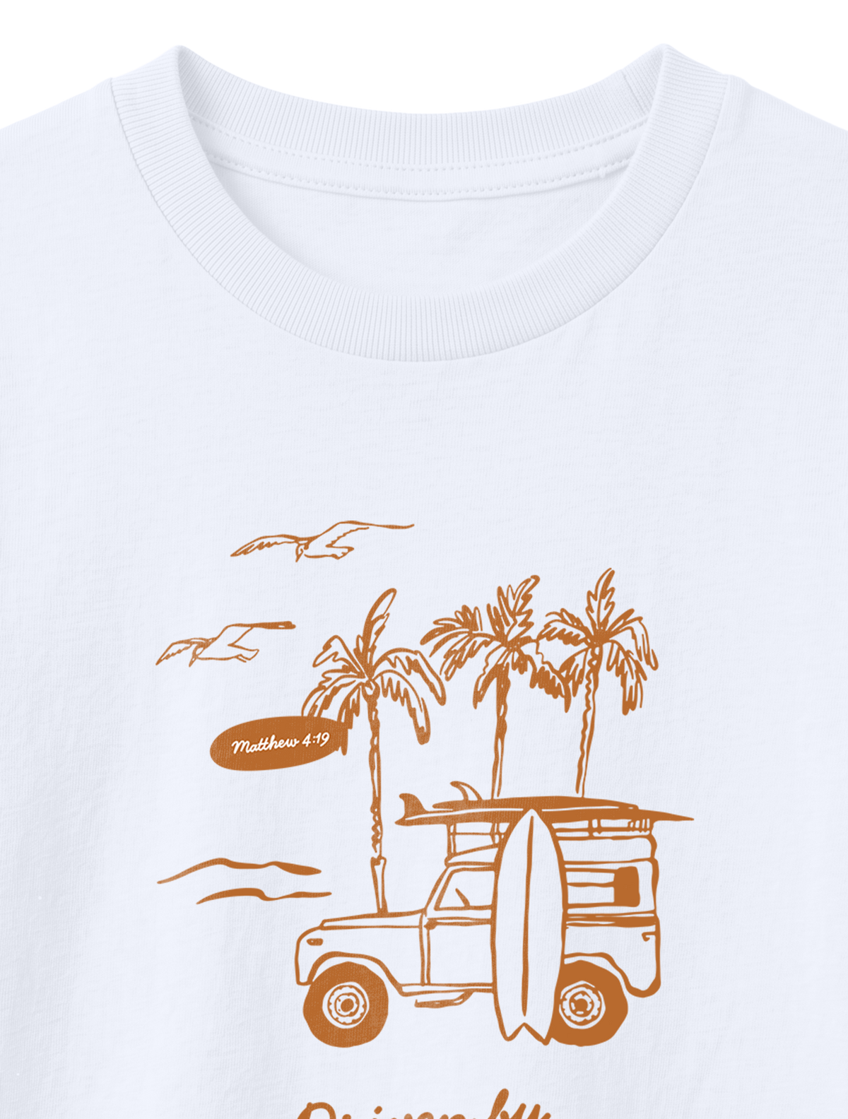 KIDS REGULAR FIT T-SHIRT DRIVEN BY FAITH - white-front-close-1.png - 6