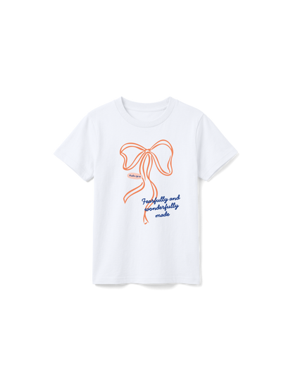 KIDS REGULAR FIT T-SHIRT FEARFULLY AND WONDERFULLY MADE - white-front.png - 1
