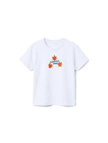 BABY REGULAR FIT T-SHIRT HEAVEN MADE - white-front.png - 1