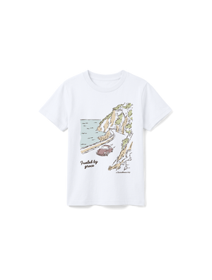 KIDS REGULAR FIT T-SHIRT DRIVEN BY GRACE - white-front.png - 1