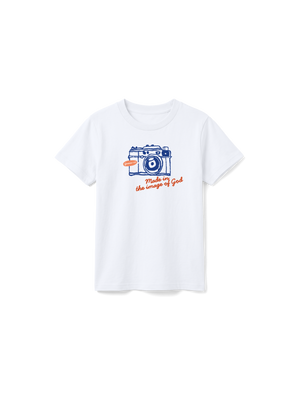 KIDS REGULAR FIT T-SHIRT MADE IN THE IMAGE OF GOD - white-front.png - 1