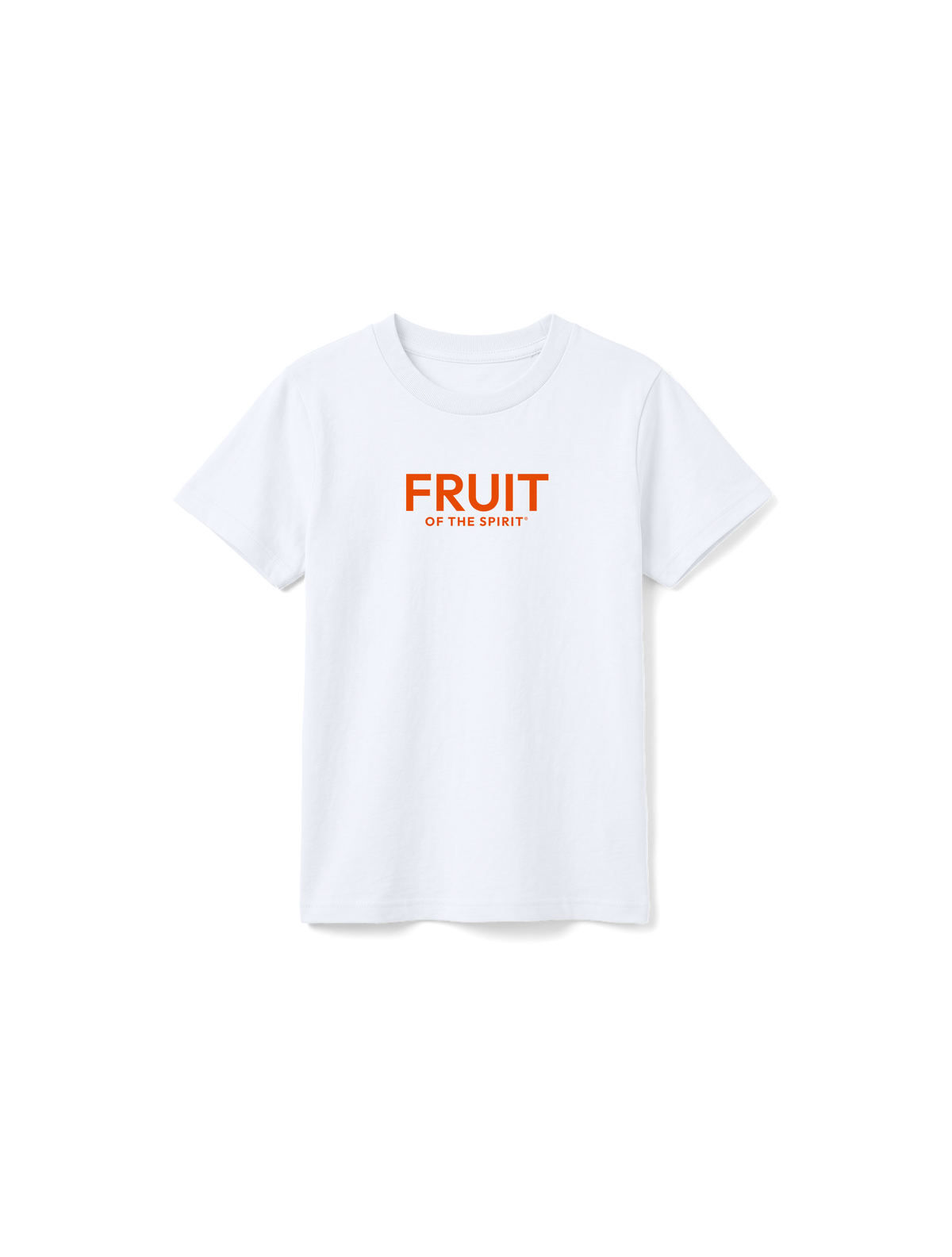 KIDS REGULAR FIT T-SHIRT FRUIT OF THE SPIRIT - white-front.png - 1